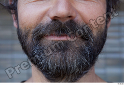 Mouth Man White Sports Average Bearded Street photo references